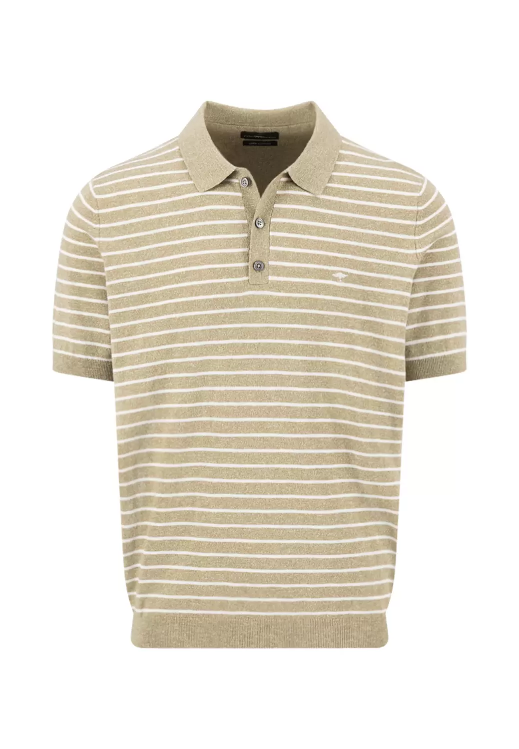 Polo, striped, Cotton Linen male