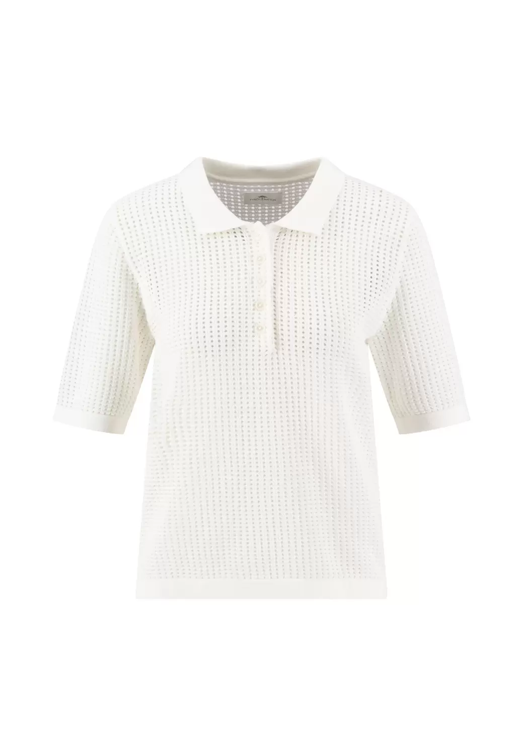 SHORTSLEEVE POLO POINTELLE