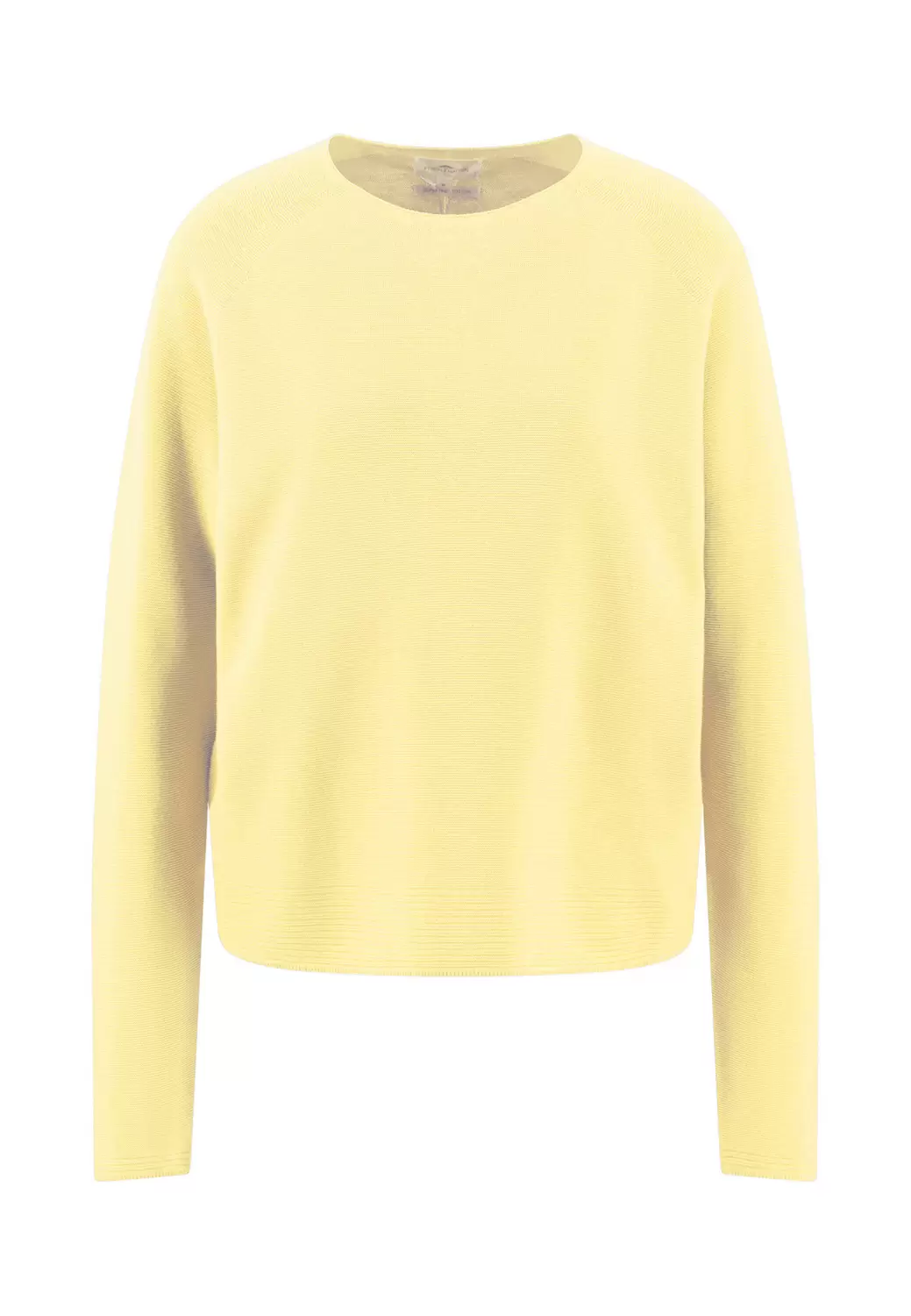 PULLOVER O-NECK FINE COTTON