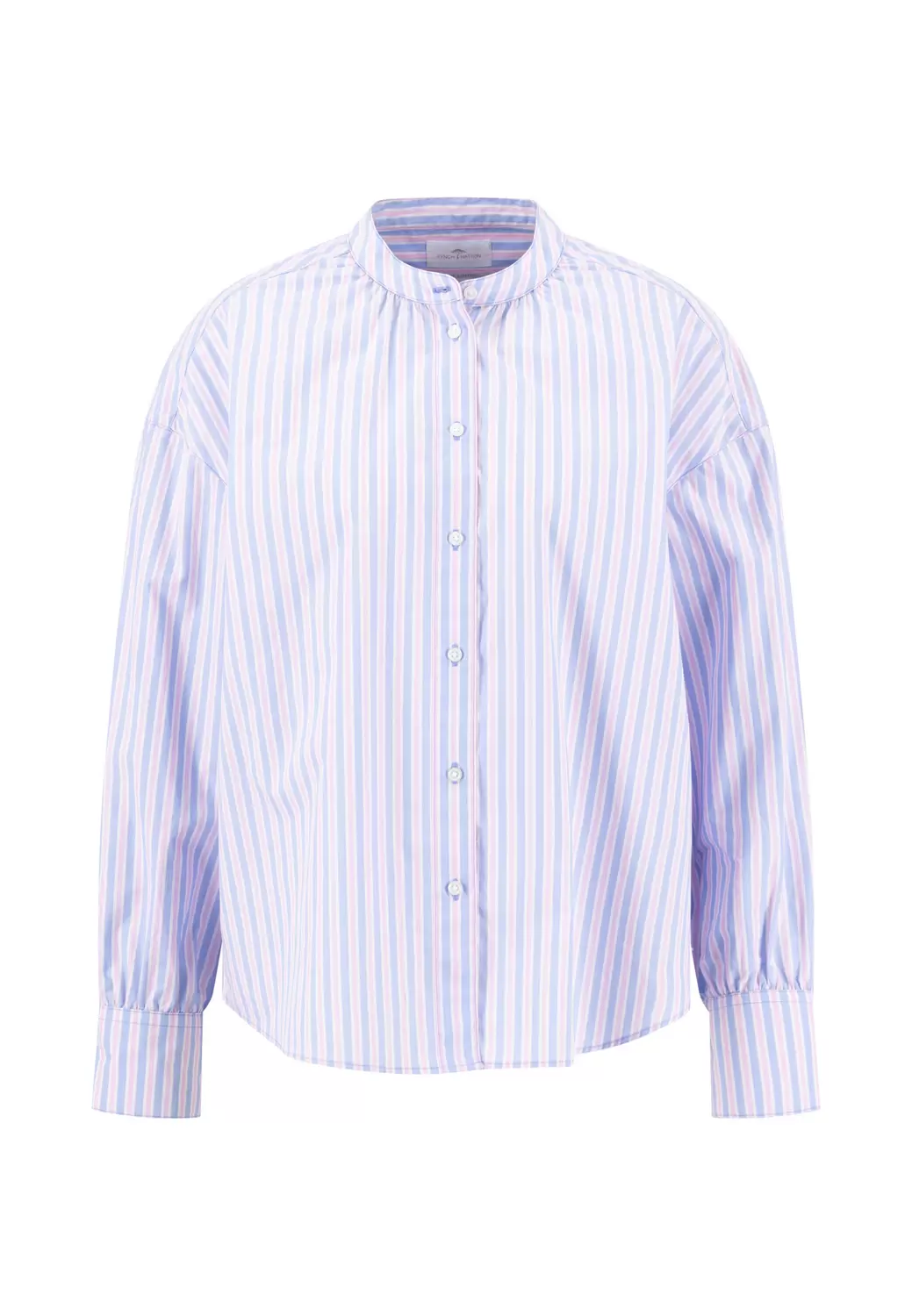 BLOUSE SLEEVE DETAIL STRIPE