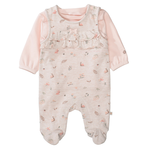 Md.-Strampler+Shirt - 202/SAND MEL.AOP