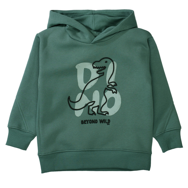 Kn.-Hoodie, oversized - 510/SMARAGD