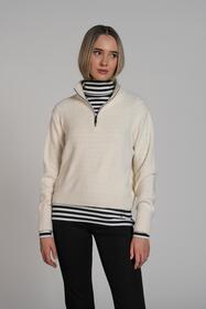 Cozy Troyer knitted