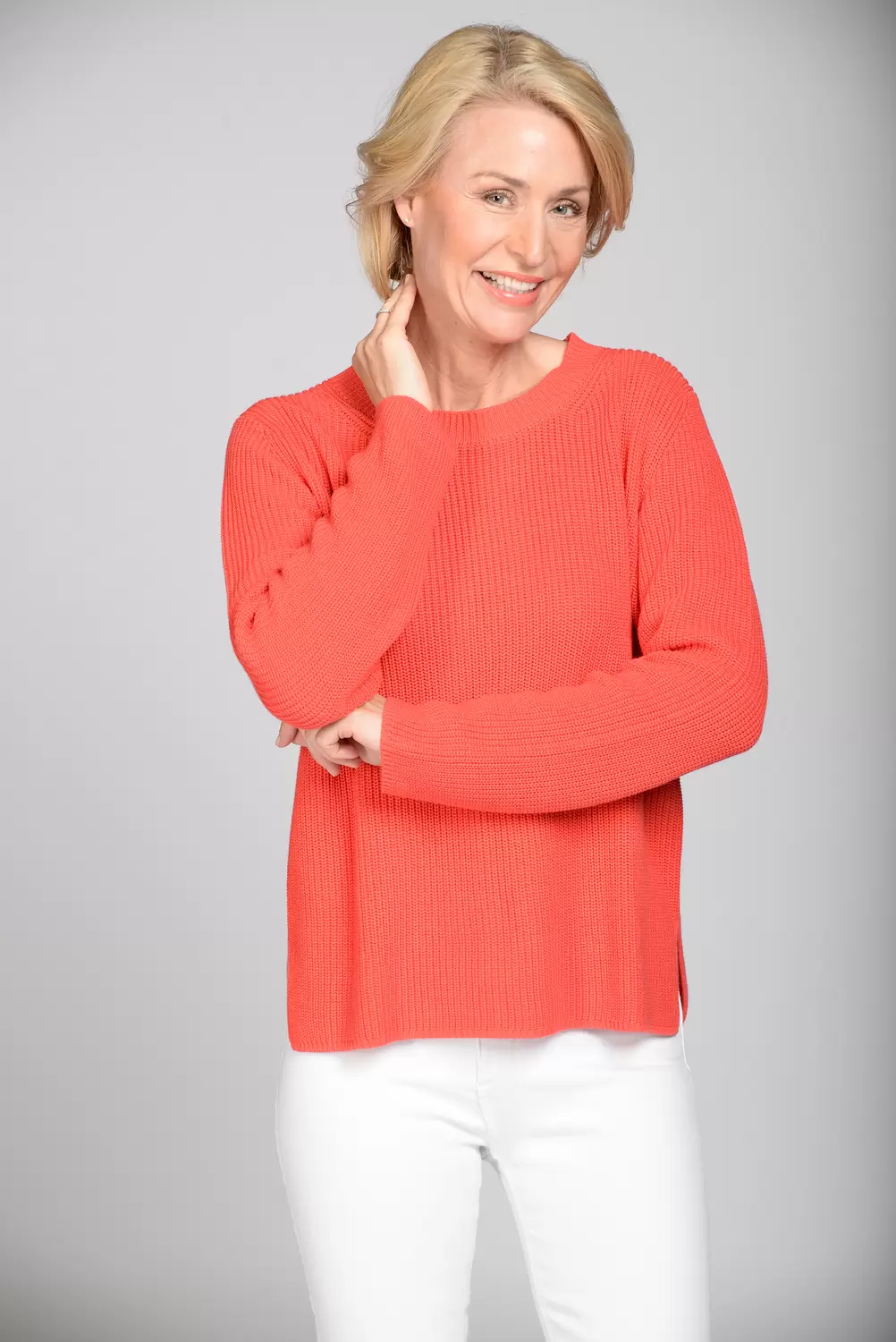 Rdh.-Pullover, 1/1 Arm, uni female