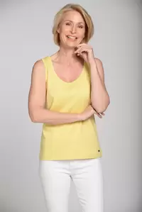 NOS Rdh.-Top, ohne Arm, uni