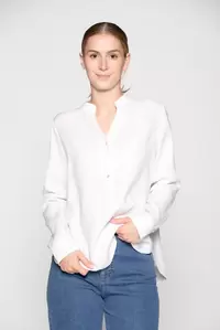 Bluse, Rundhals, 1/1-Arm