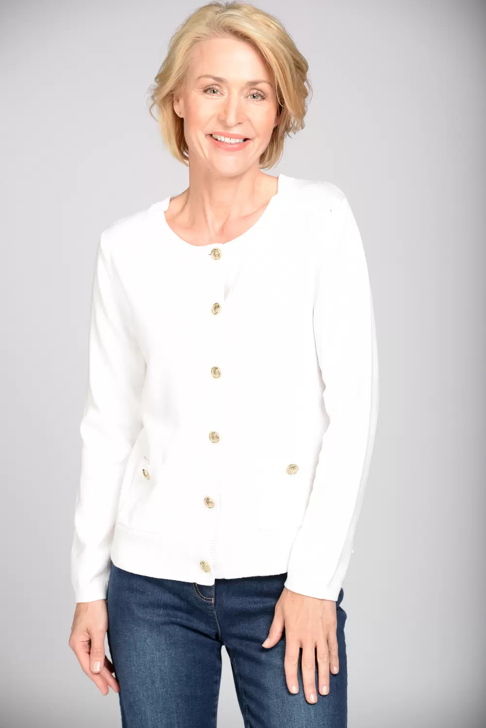 Rdh-Cardigan, 1/1 Arm, uni female