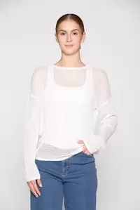 Pullover, Rundhals, 1/1-Arm
