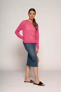 Pullover, Rundhals, 1/1-Arm