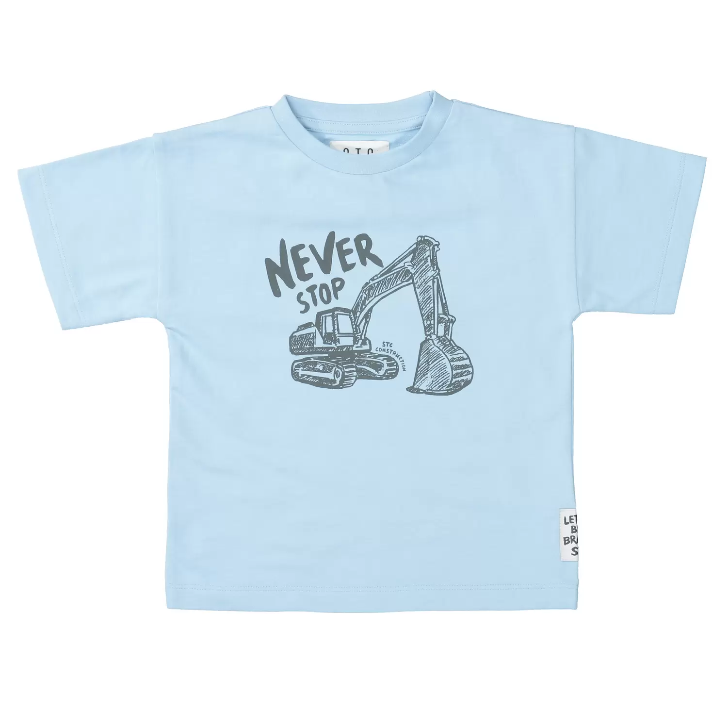 Kn.-T-Shirt, oversized