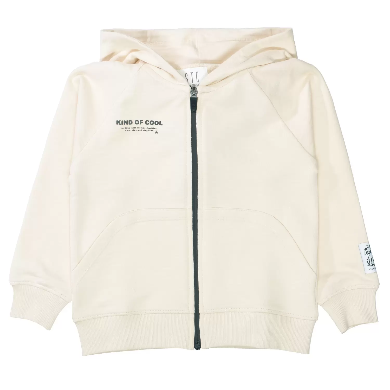 Kn.-Kap.-Sweatjacke