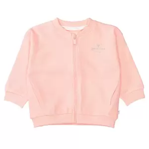 Md.-Sweatjacke - 409/PEACH CREAM STRUC.