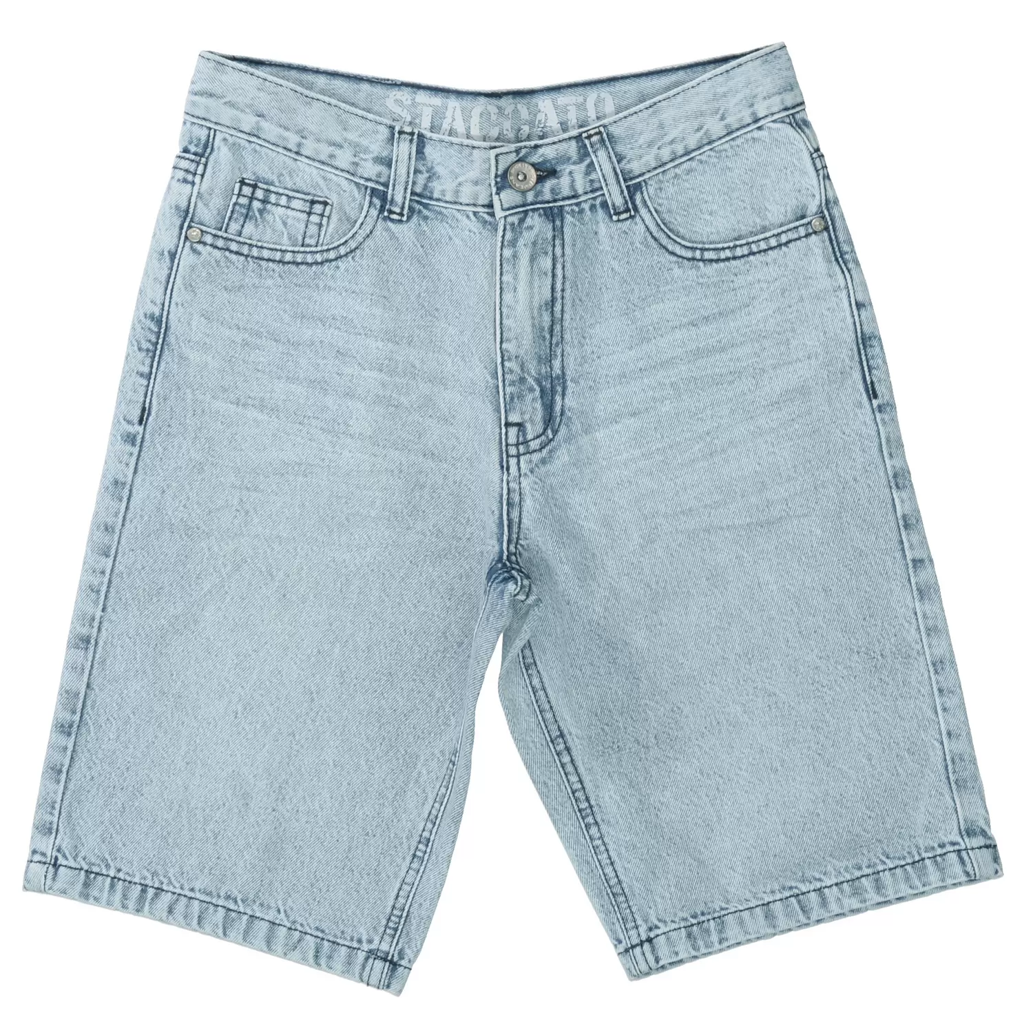 Kn.-Jeansbermudas, Baggy Fit