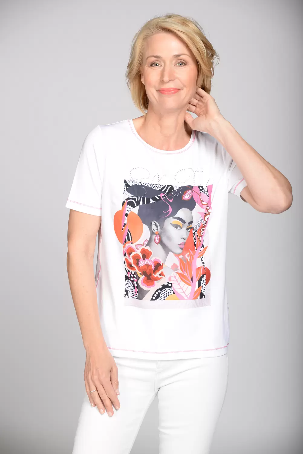 Rdh.-Shirt, 1/2 Arm, Druck female