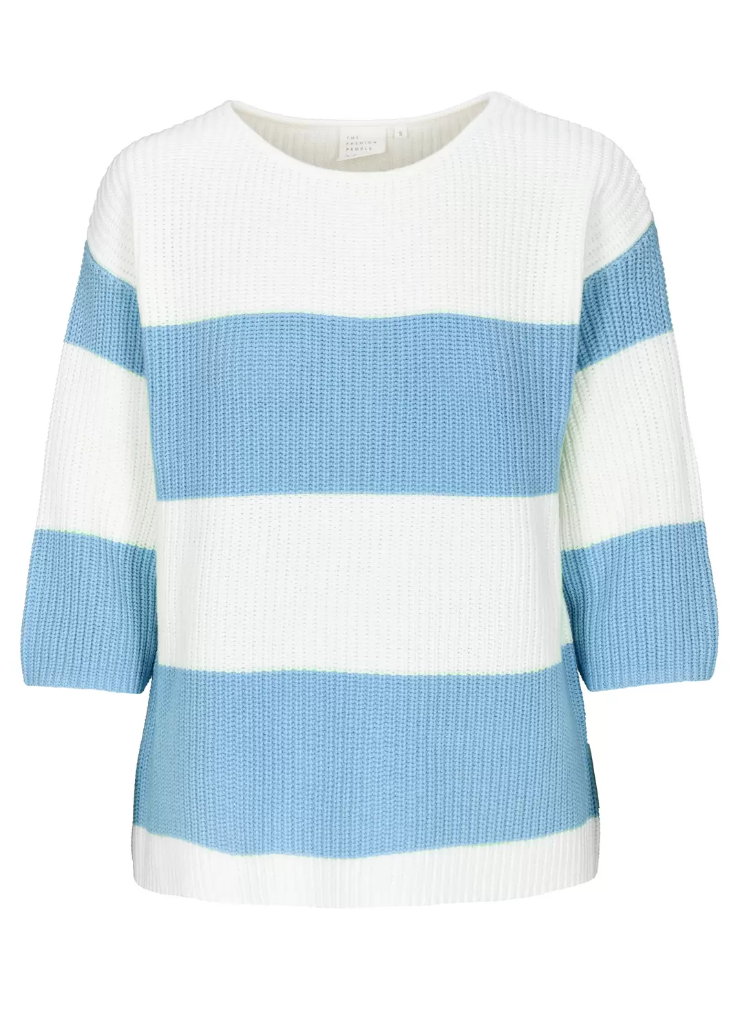 Pullover 3/4 sleeve striped