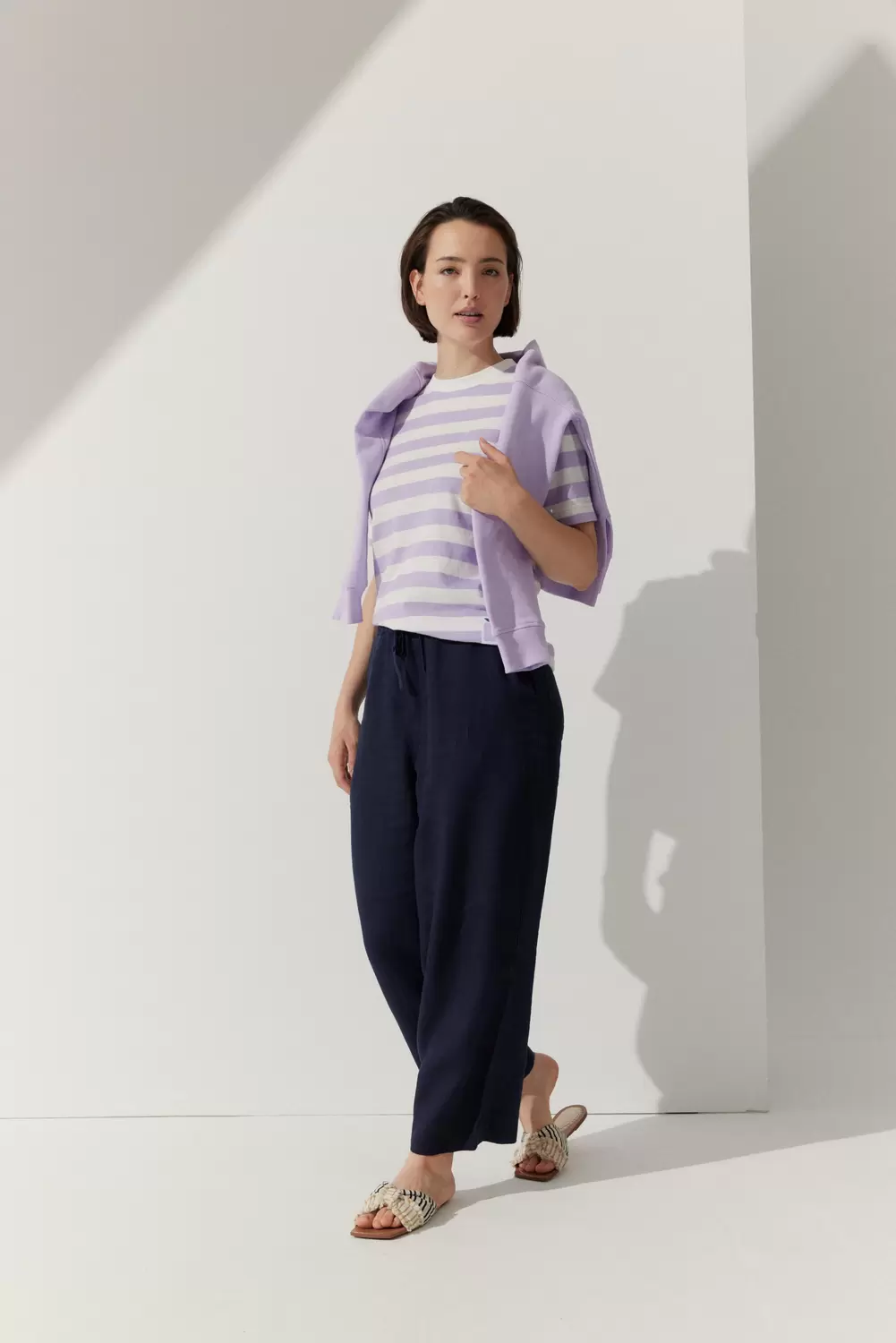 Striped T-Shirt 'Berry