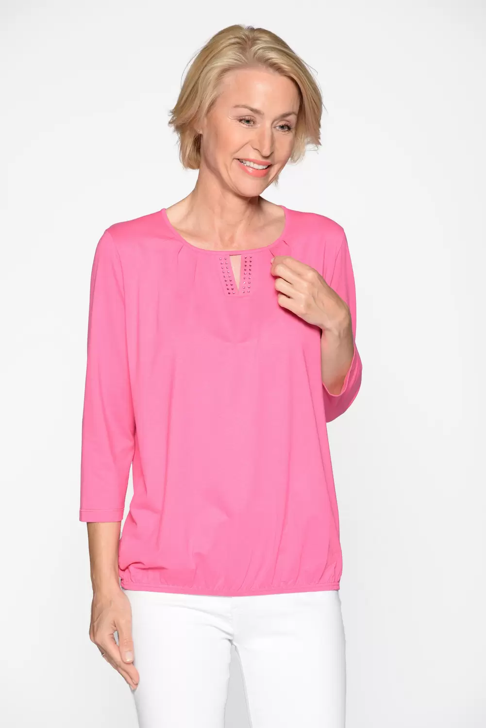 Rdh.-Shirt, 3/4 Arm, uni female