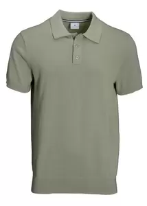 NOS Polo Strick Shirt 1/2 Arm - 557/EUCALYPTUS