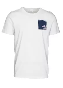 Rundhals T-Shirt 1/2 Arm - 101/WHITE