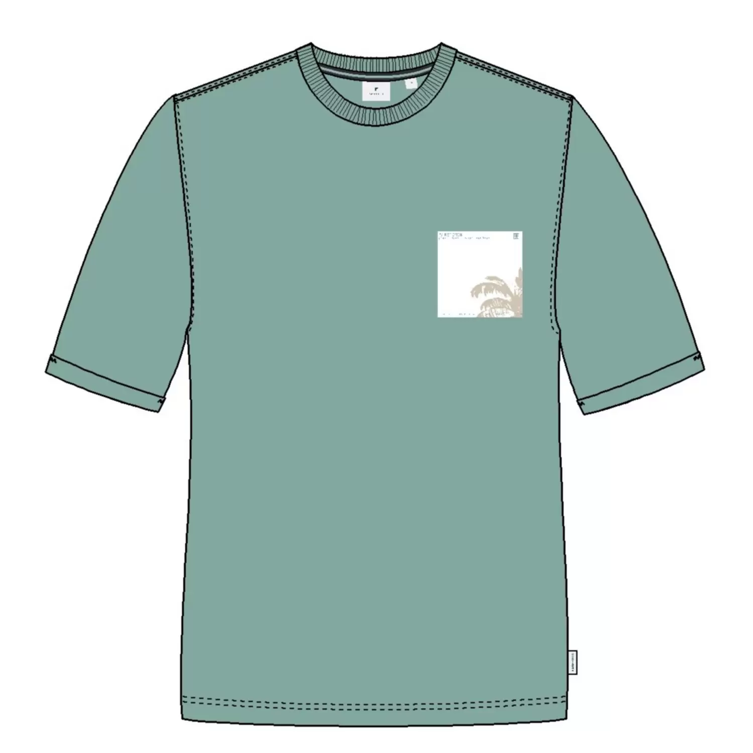 Rundhals T-Shirt 1/2 Arm