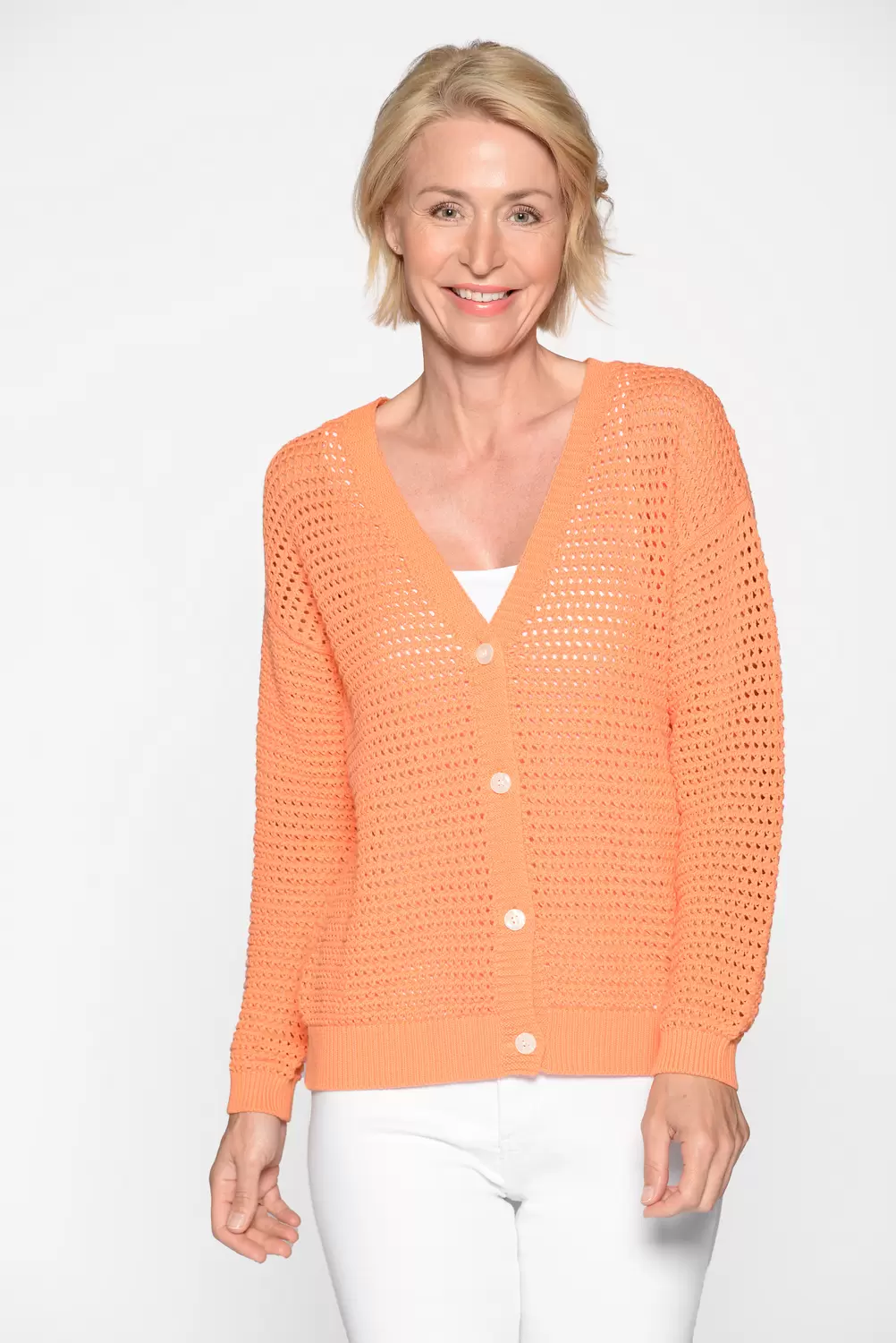 V-Cardigan, 1/1 Arm, uni female
