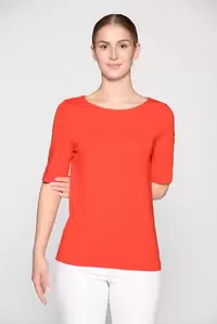 T-Shirt, U-Boot-Ausschnitt