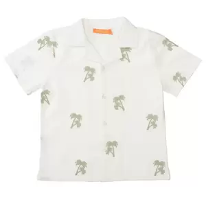 Kn.-Hemd, oversized - 106/CREAM WHITE