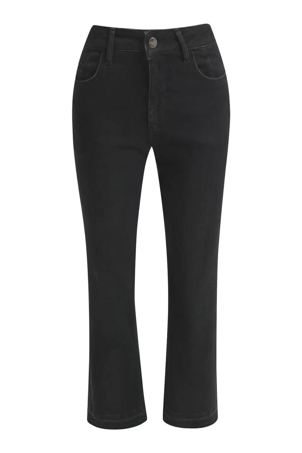 DENIM KICKFLARE PANTS, 5 POCKET STY female