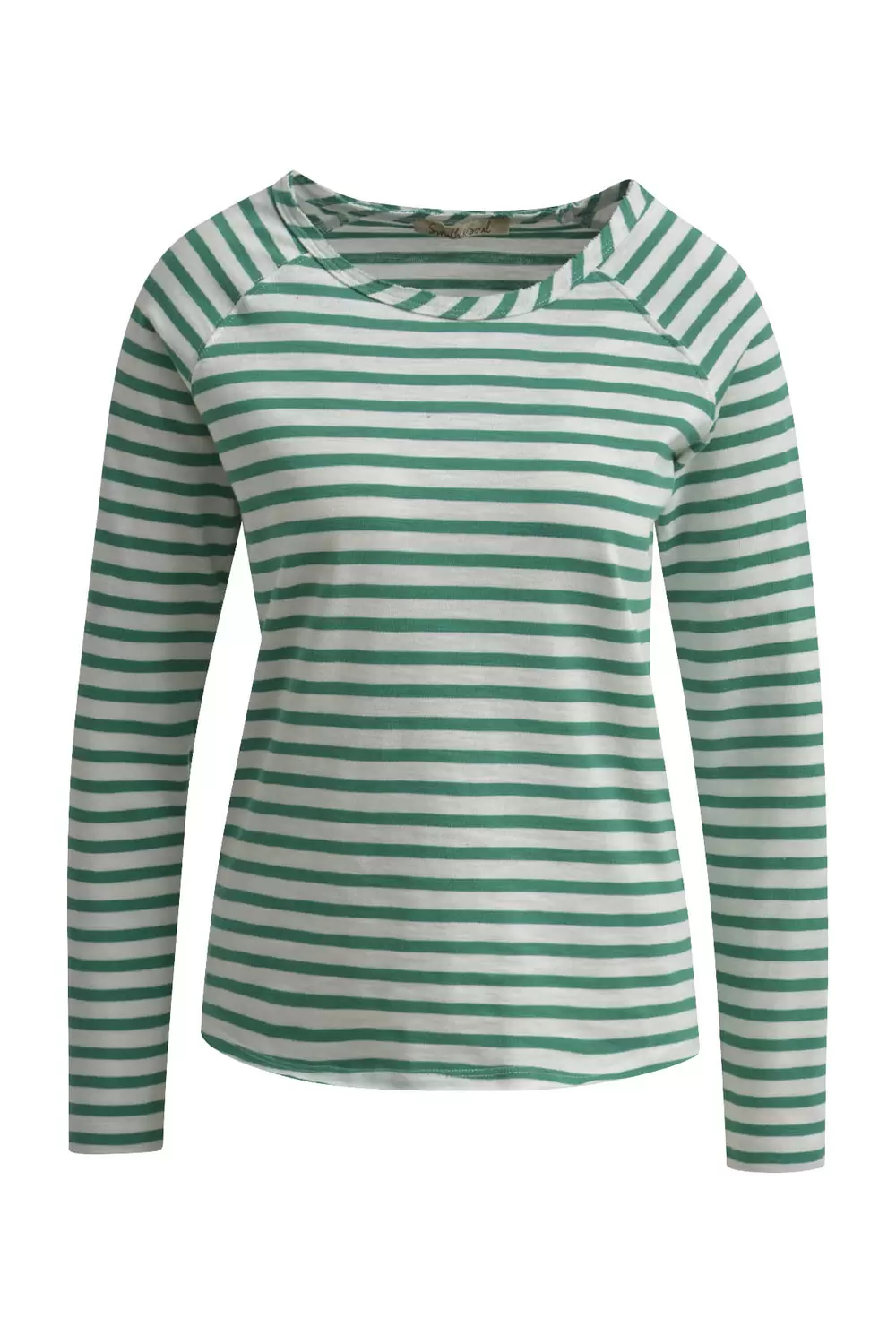 BASIC SWEAT RAGLAN STRIPED female
