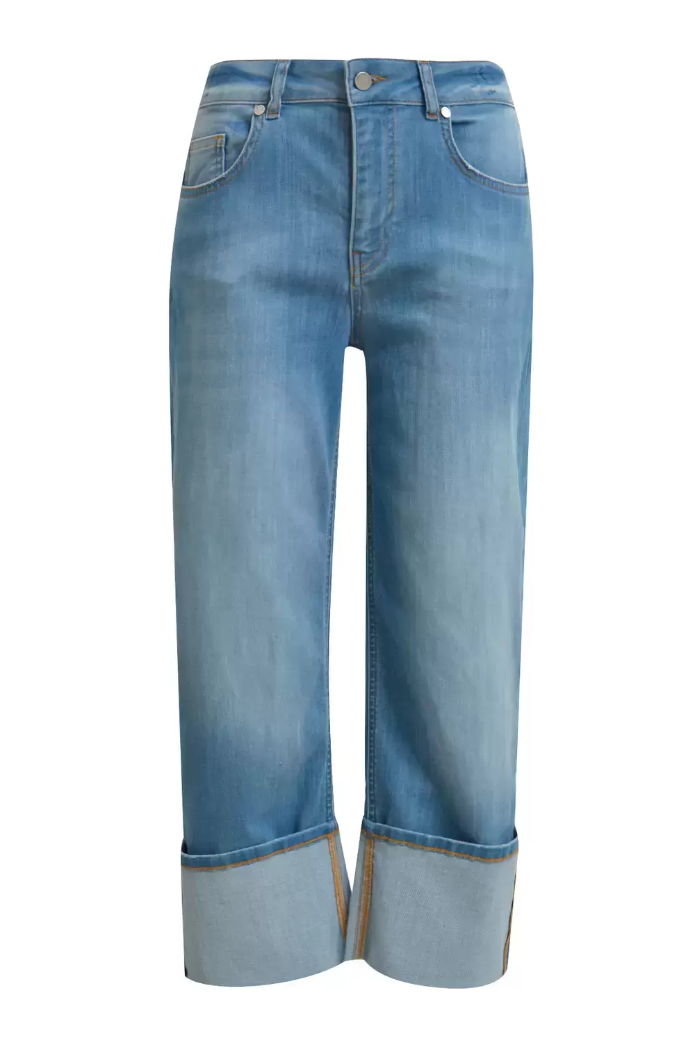 Blue denim pants