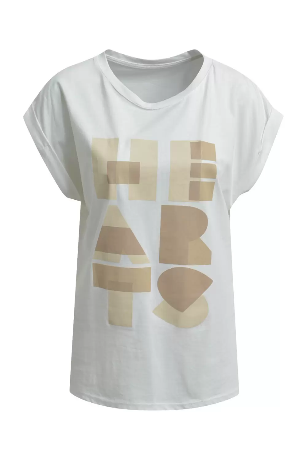 T-SHIRT HAPPY PRINT female