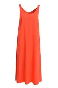 Gathered Strap Dress