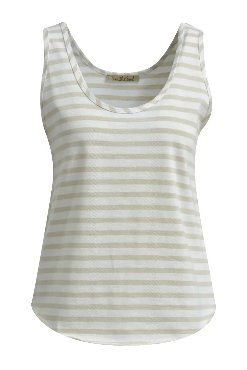 BASIC SWEAT TANKTOP STRIPED female