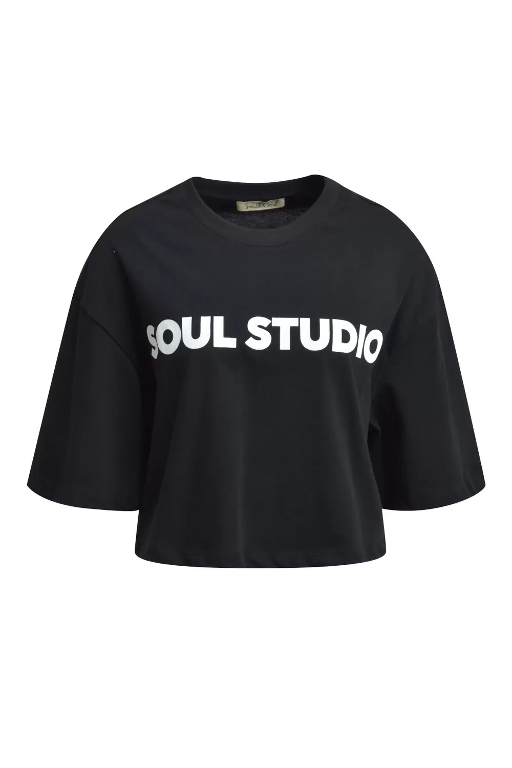 CROPPED T-SHIRT WORDING female