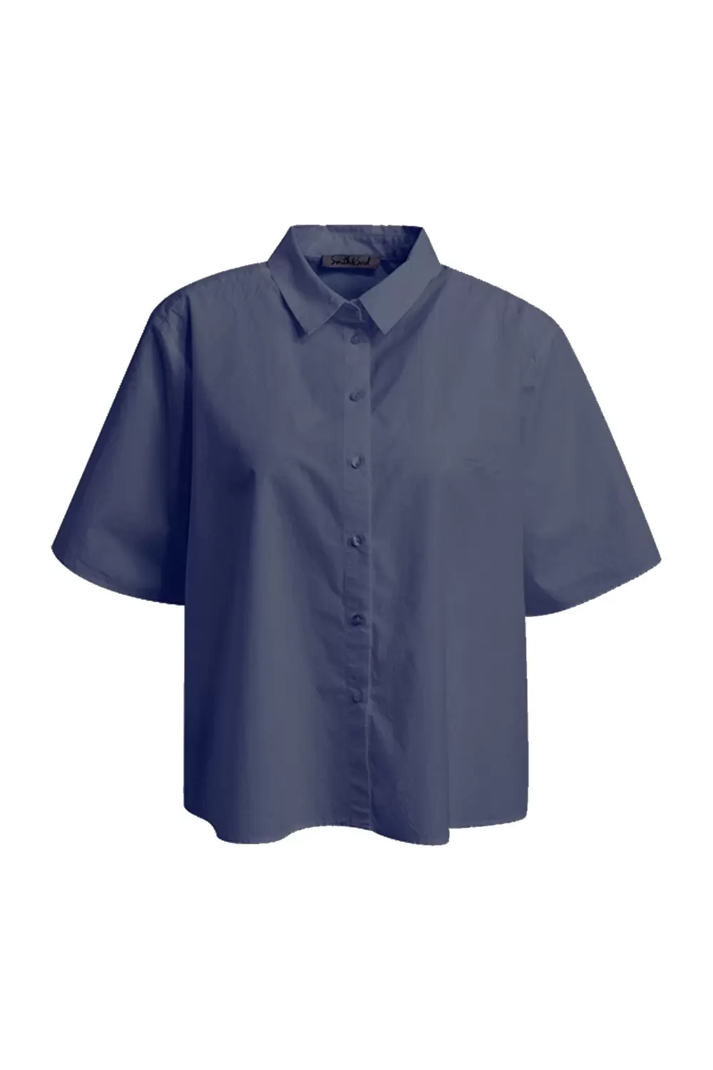 BOXY SHIRT COLLAR BLOUSE female