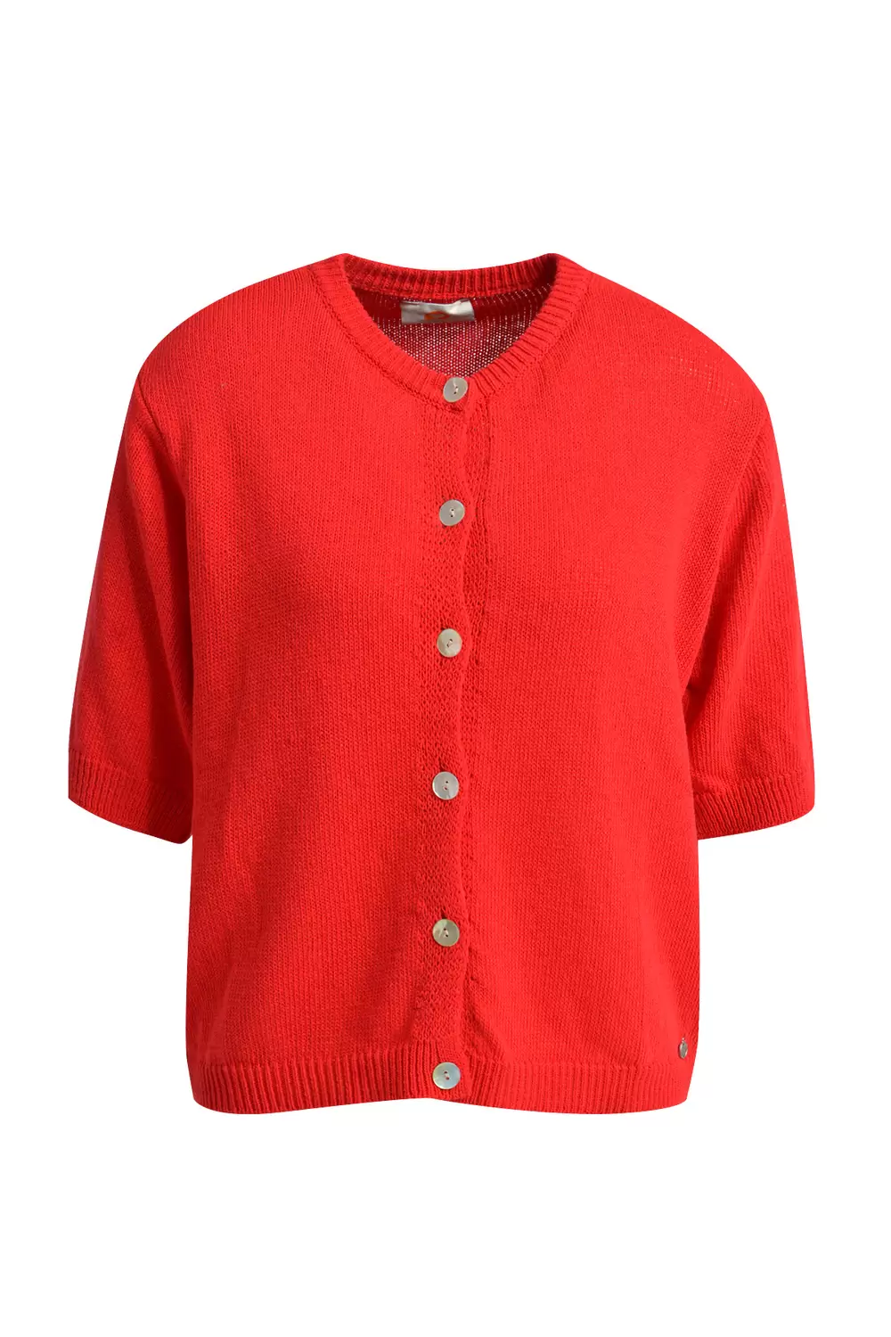 CARDIGAN KNIT SHORT SLEEVES female
