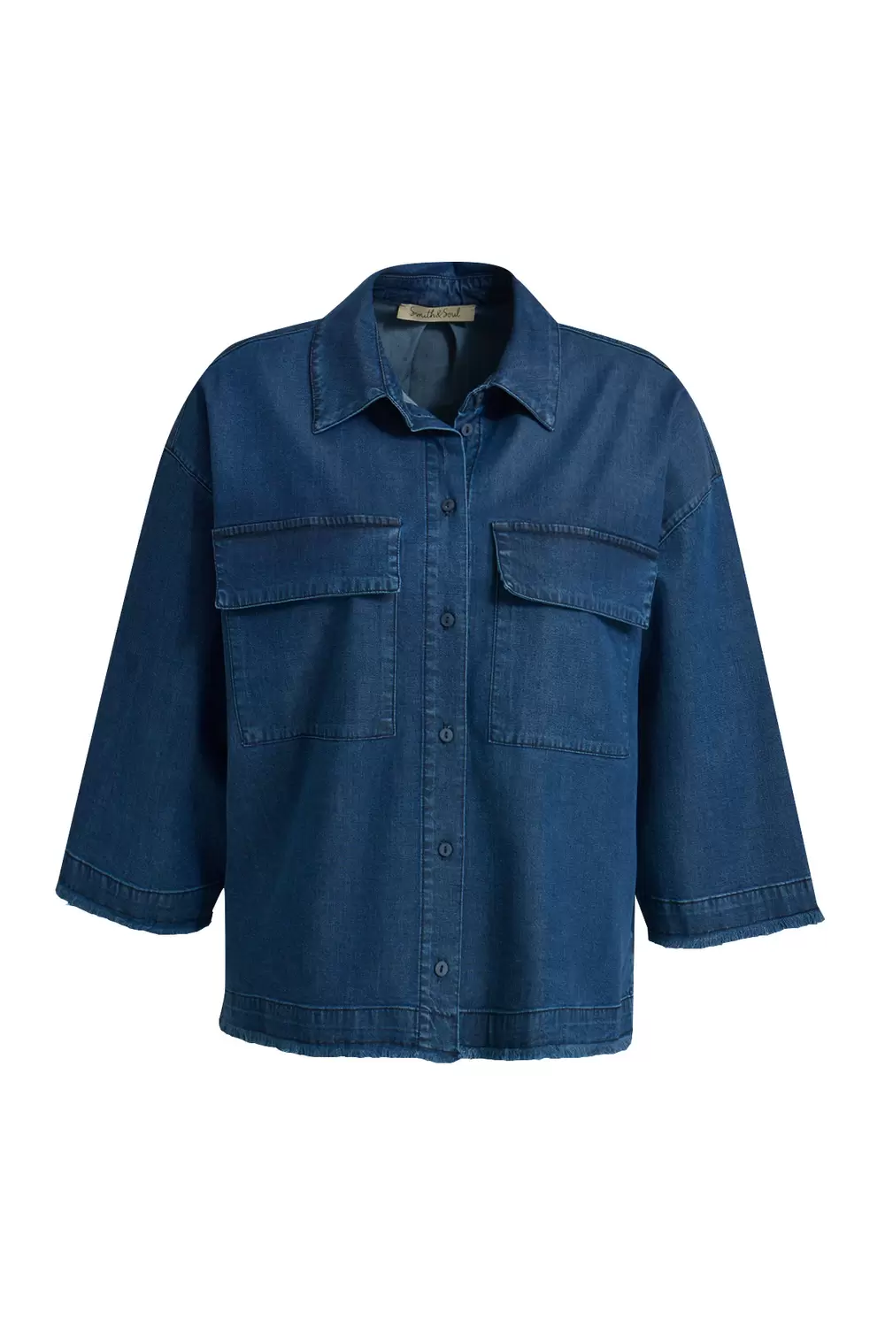 Lyocell Blouse Denim Style