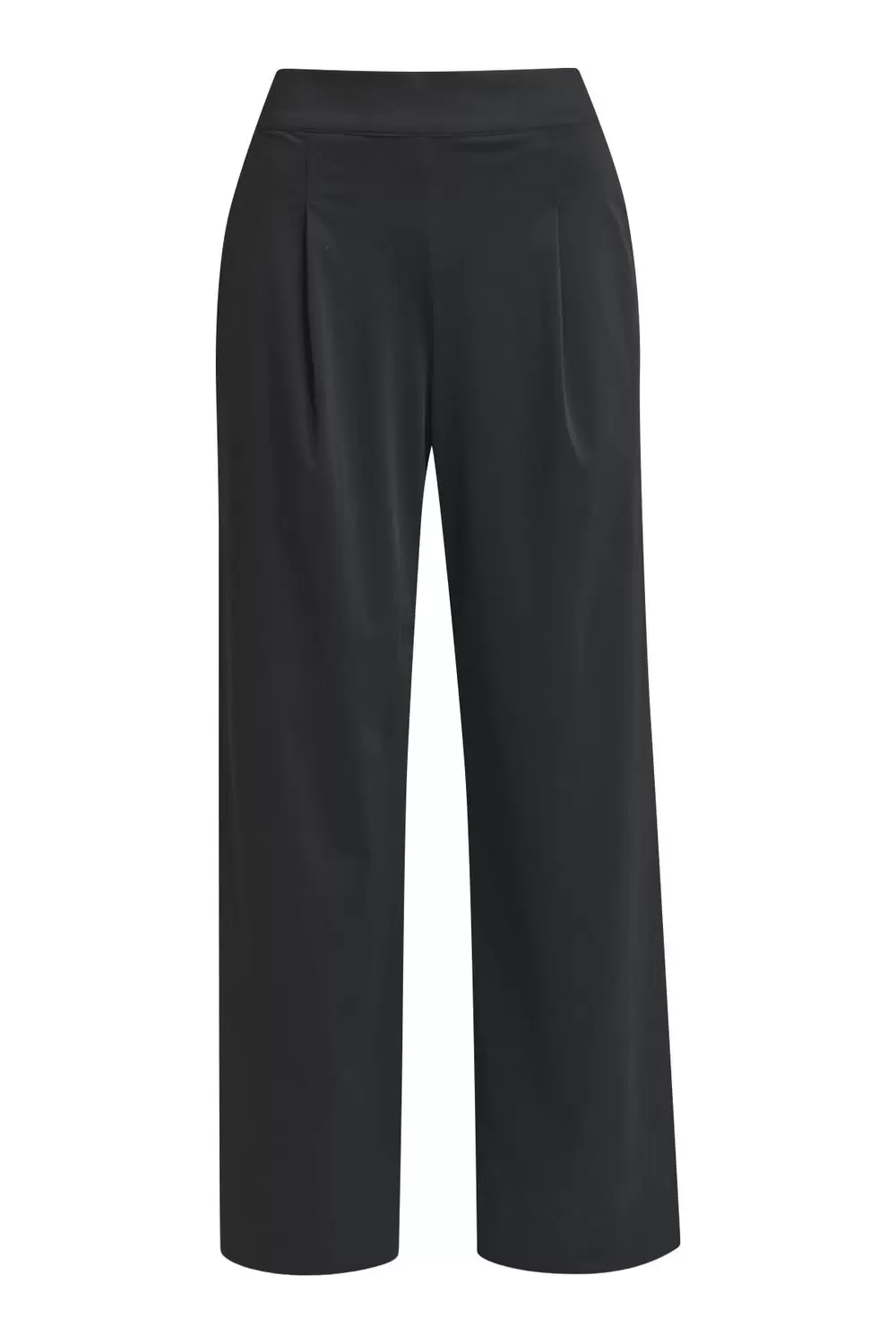 PLEATED WIDE LEG PANTS W/ FRENCH PO female