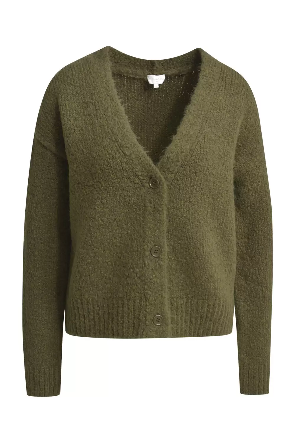 NORMAL FITTED CARDIGAN WITH 1/1 SLE female