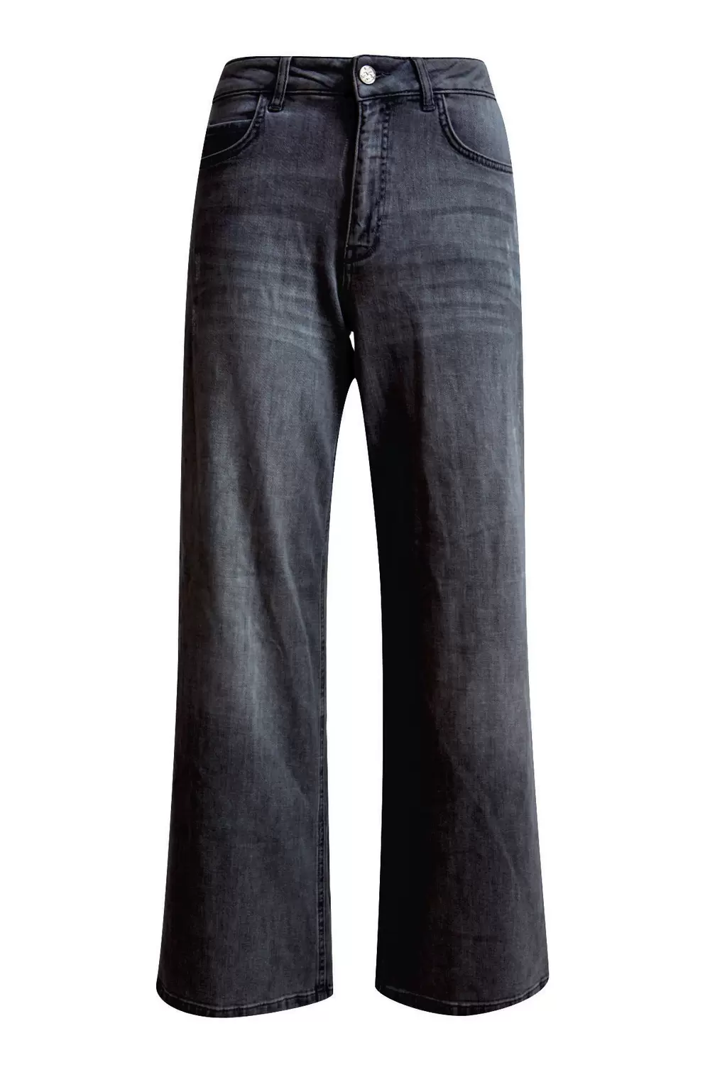WIDELEG DENIM PANTS female