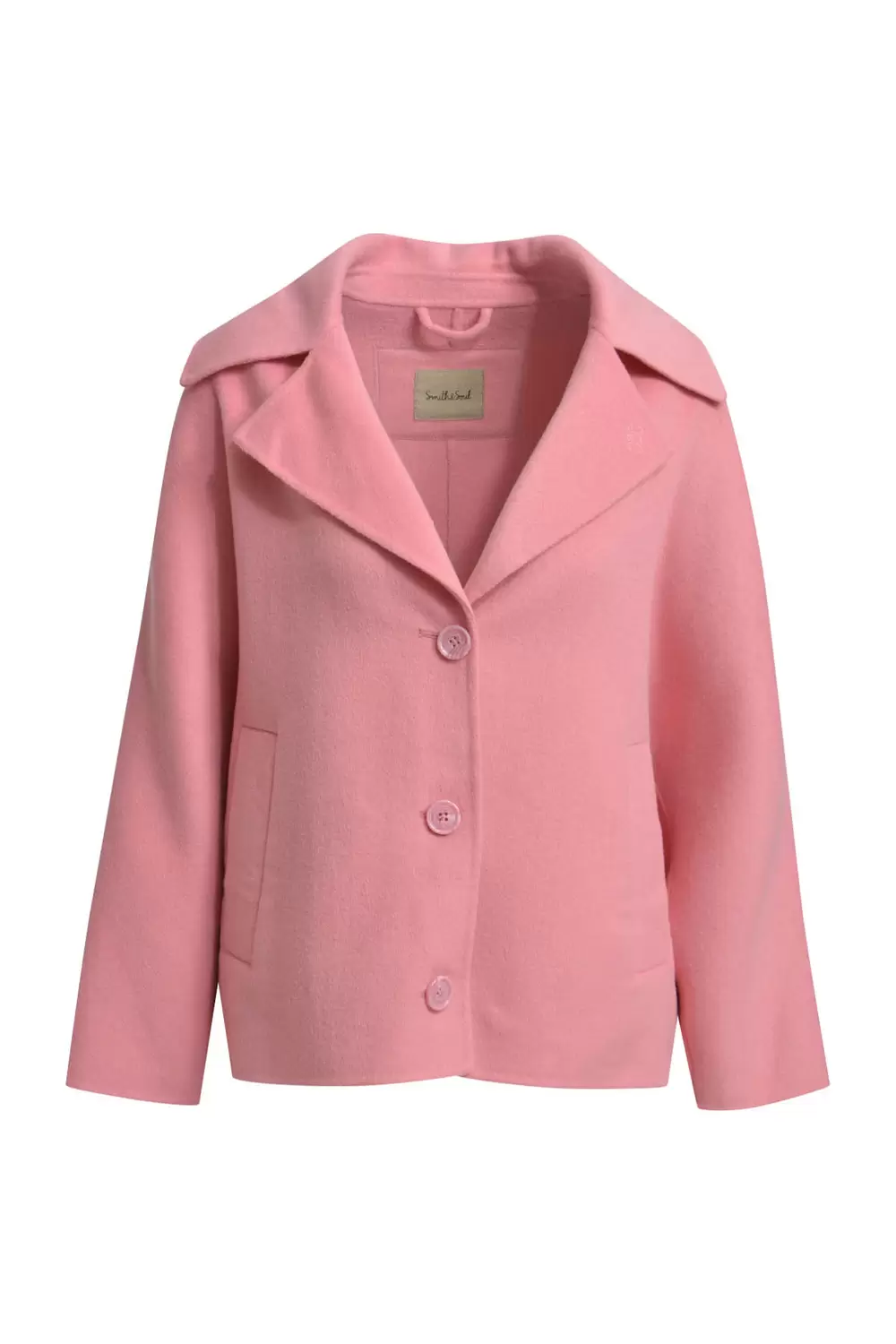 BATWING WOOL BLENDED JACKET female
