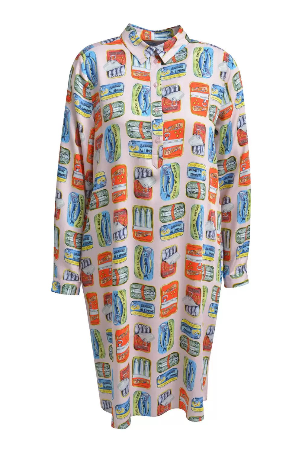 shirtdress 3/4 sleeve