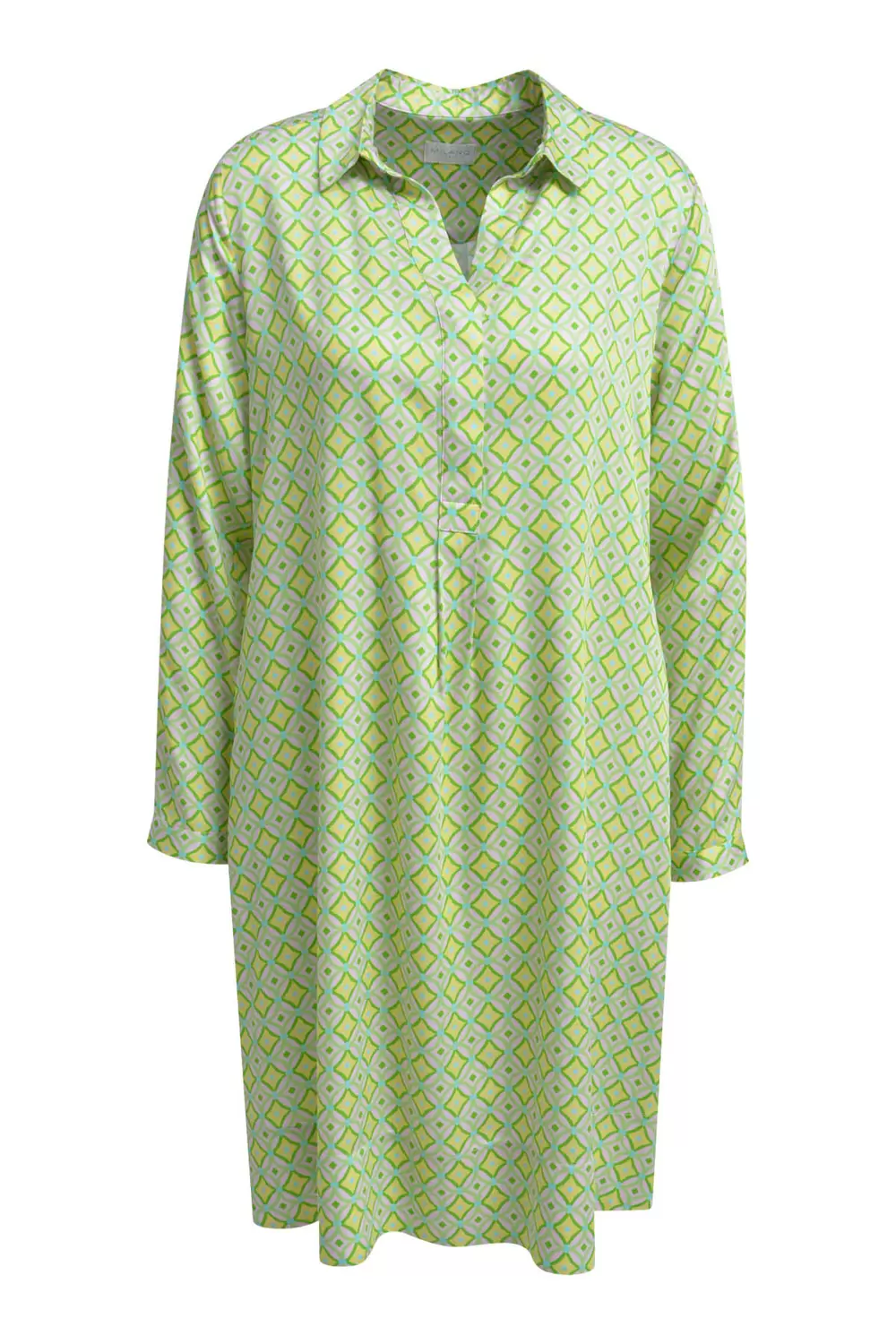 SHIRT DRESS HALF PLACKET W/ PLEAT 3 female