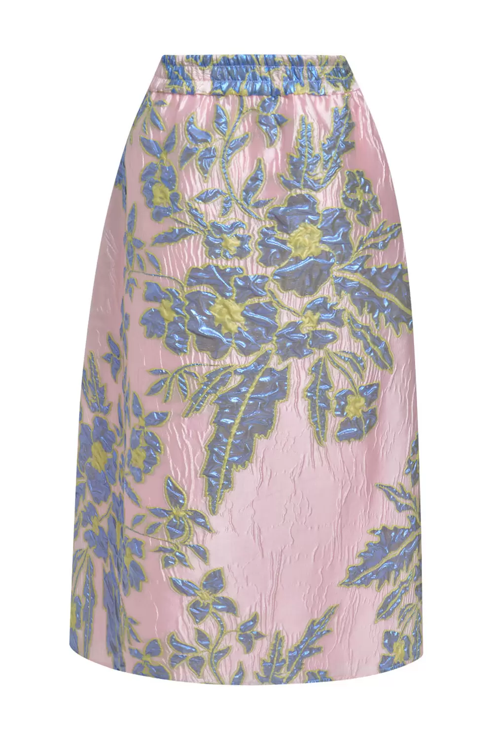 MIDI SKIRT W ELASTIC WAIST female