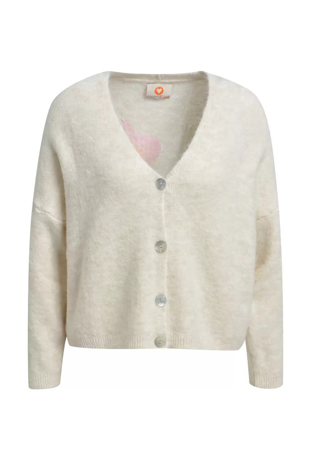 CARDIGAN KNIT HOPE PRINT female