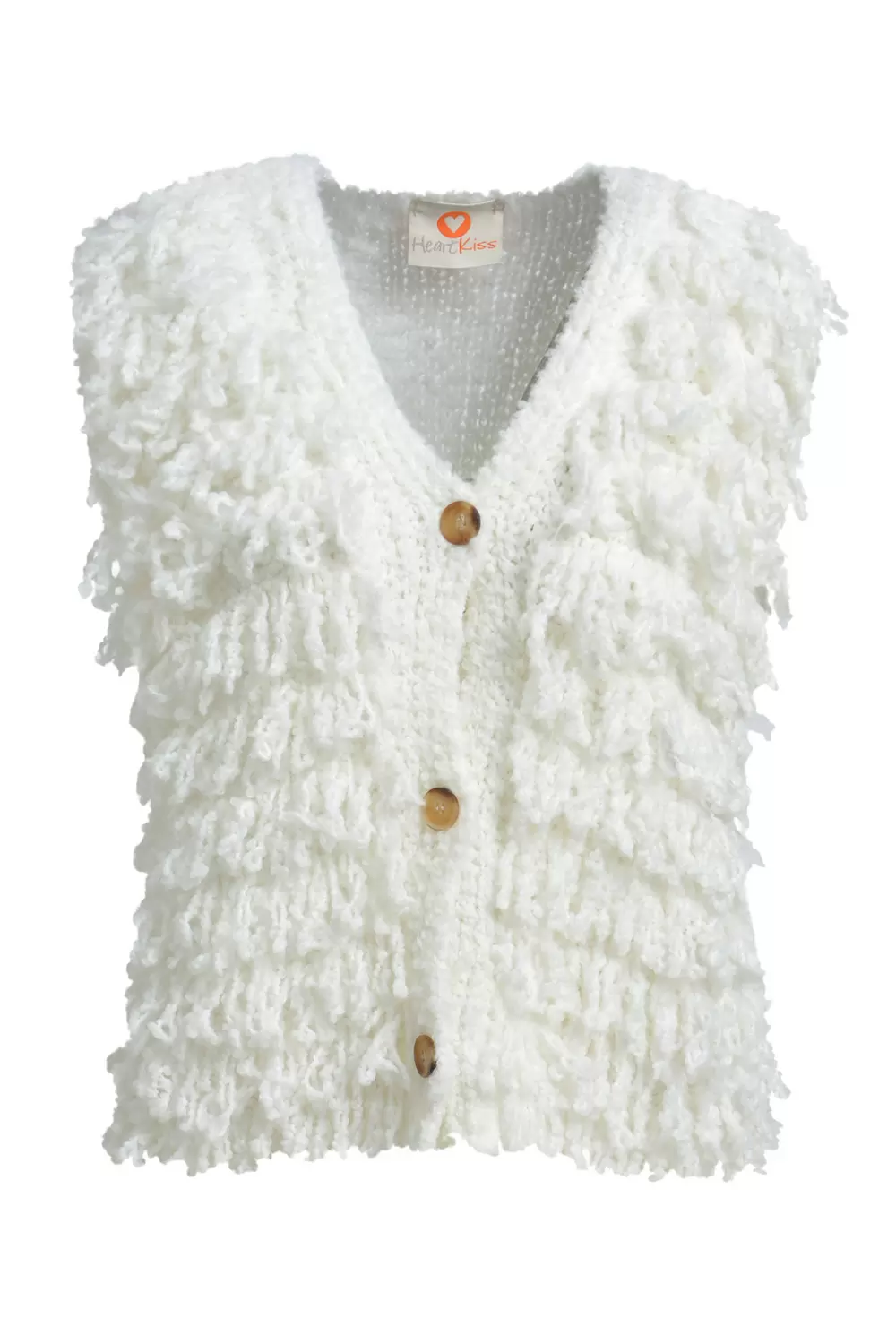 KNIT VEST WOOL female