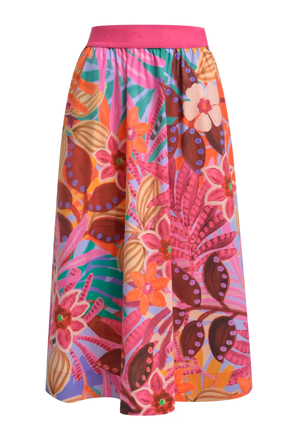 midi skirt elastic wb