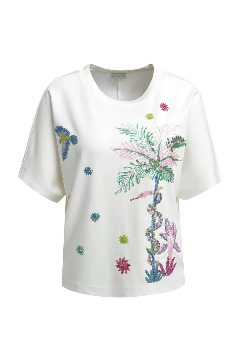 SLEEVELESS ROUNDNECK SWEATSHIRT AE female