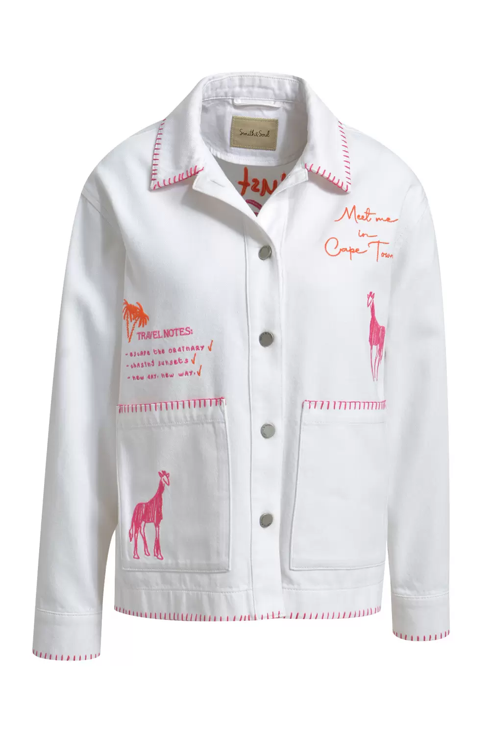 Overshirt With Embroidery