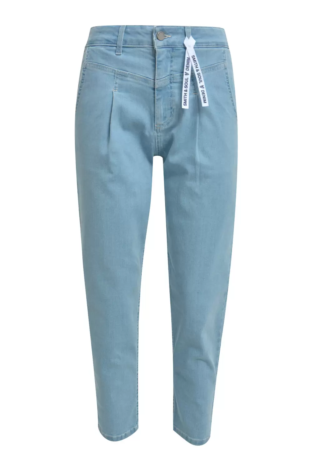 CROPPED DENIM PANTS female